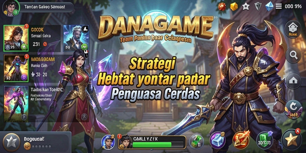 Screenshot menarik dari gameplay strategis yang mendebarkan.