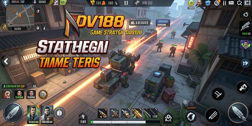 Tampilan gameplay DV188 yang menegangkan dan strategi yang mendebarkan.