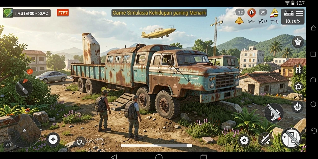 Tampilan gameplay F7F7 yang menarik dan interaktif.