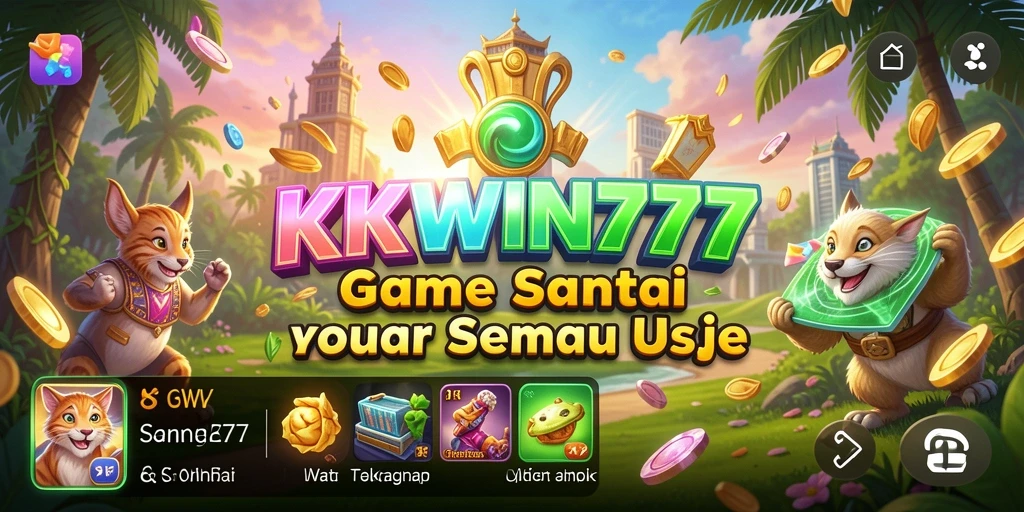 Tampilan gameplay menarik dan penuh warna dari KKWIN777.
