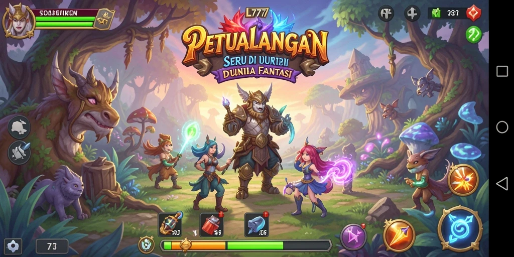Tampilan gameplay L777 yang menarik dengan tantangan petualangan.
