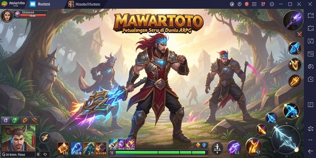 Gameplay mengasyikkan di dunia fantasi MAWARTOTO.