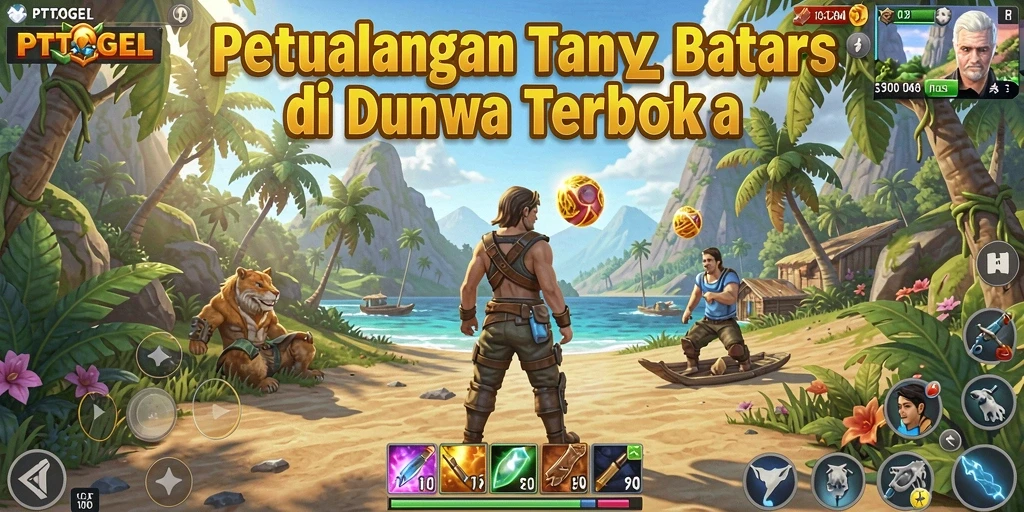 Gameplay PTTOGEL dalam dunia Open World yang luas dan menakjubkan.