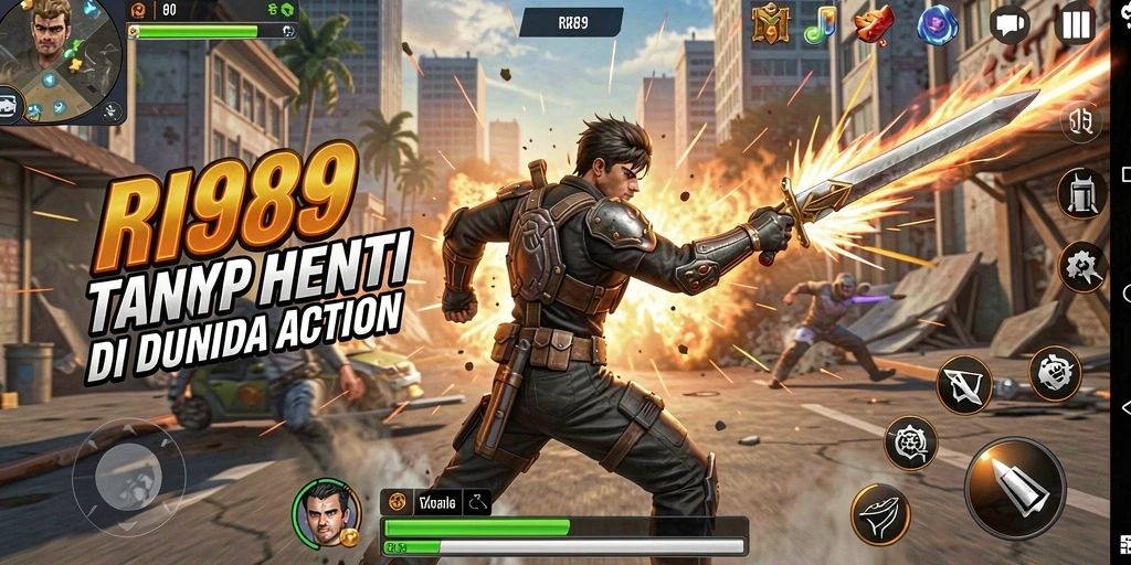 Tampilan gameplay RI889 yang mendebarkan dan penuh aksi.