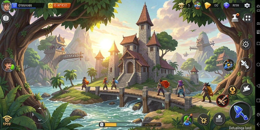 Tampilan gameplay RP99 yang seru dan mengasyikkan.