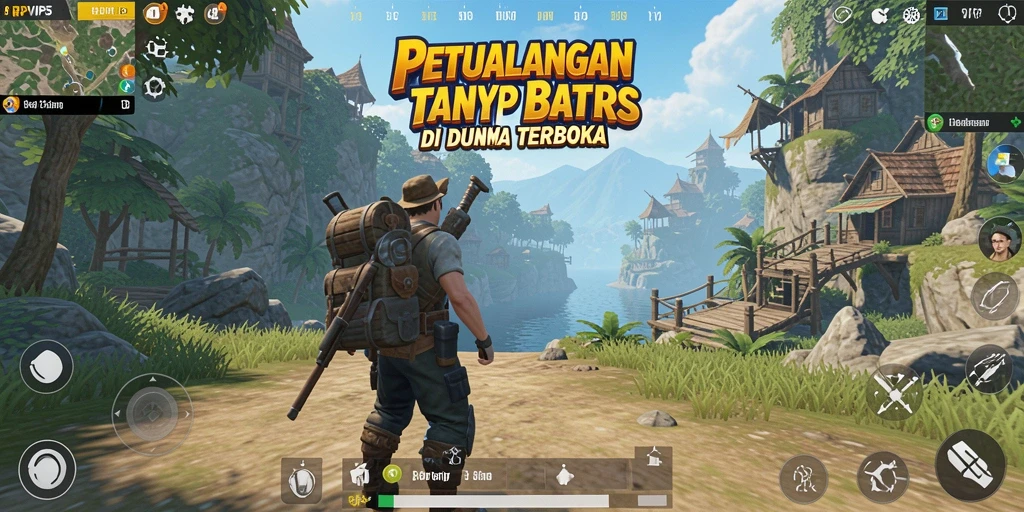 Tangkapan layar RPVIP5 menampilkan gameplay yang menarik dalam dunia terbuka.