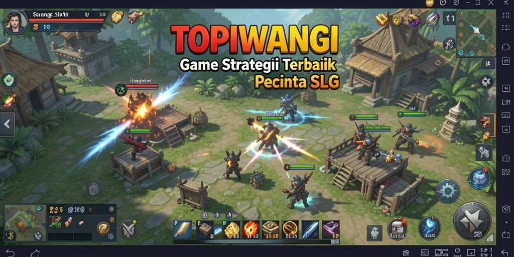Gambaran gameplay menarik dalam TOPIWANGI dengan strategi yang mendebarkan.