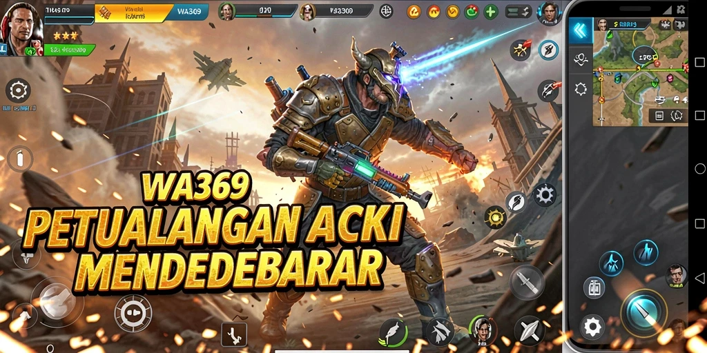 Tampilan gameplay seru dalam WA369, penuh aksi dan tantangan.
